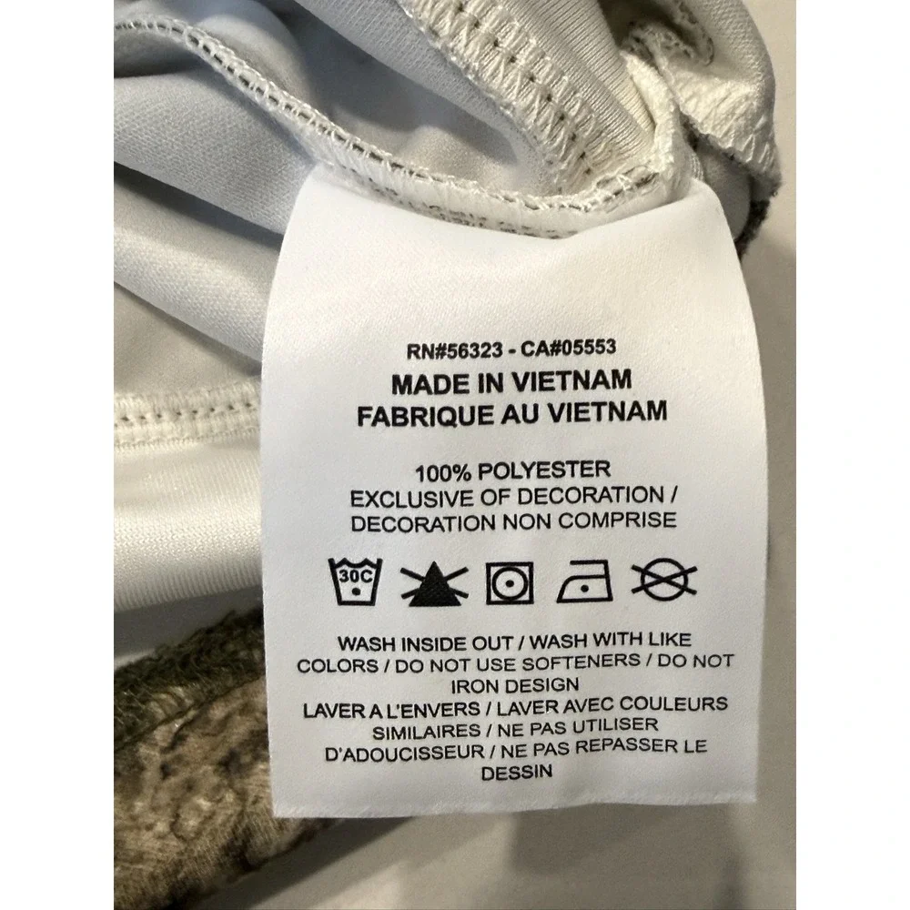Jordan Brooklyn Realtree Hockey Jersey Men's XL Camo White Oversized 23